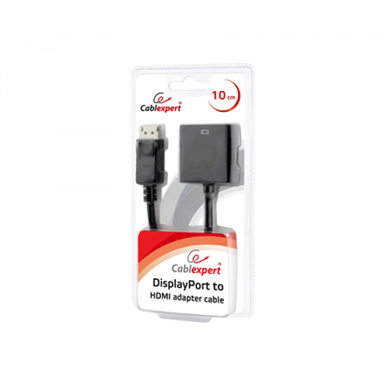 Cablexpert DisplayPort to HDMI adapter cable, Black