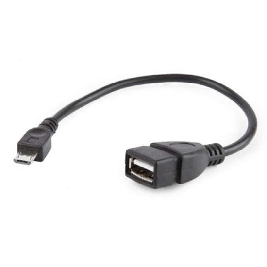 Cablexpert USB OTG AF to Micro BM cable, 0.15 m