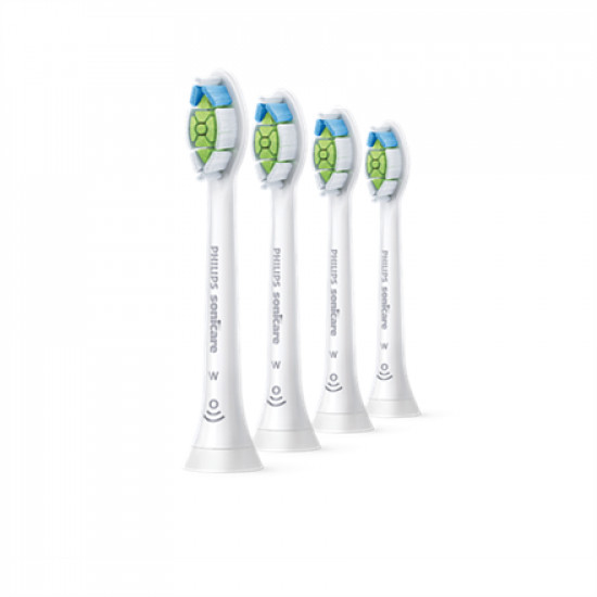 Philips Toothbrush replacement HX6064/10 Heads, For adults, Number of brush heads included 4, White