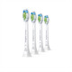 Philips Toothbrush replacement HX6064/10 Heads, For adults, Number of brush heads included 4, White