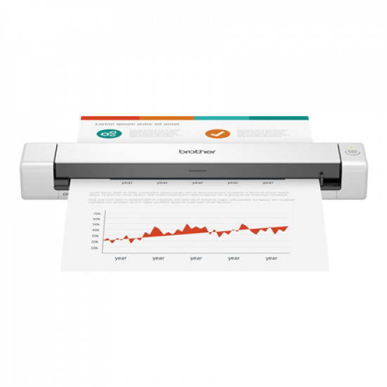 Brother DS-640 Sheet-fed, Portable Document Scanner