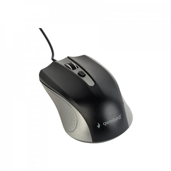 Gembird MUS-4B-01-GB Optical Mouse, Spacegrey/Black, USB