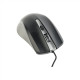 Gembird MUS-4B-01-GB Optical Mouse, Spacegrey/Black, USB