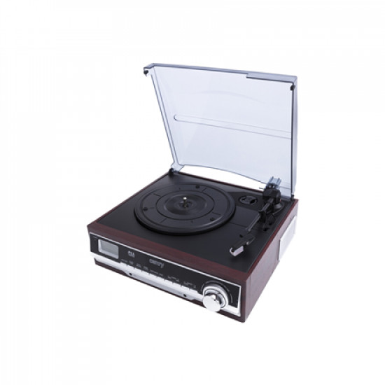 Camry Turntable CR 1168 Bluetooth, USB port, AUX in, Brown