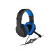 GENESIS ARGON 200 Gaming Headset, On-Ear, Wired, Microphone, Blue