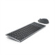 Dell Keyboard and Mouse KM7120W Keyboard and Mouse Set, Wireless, Batteries included, RU, Titan Gray