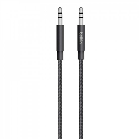 Belkin Metallic AUX Cable MIXIT UP Black