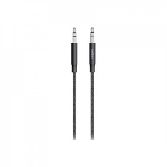 Belkin Metallic AUX Cable MIXIT UP Black