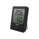 Duux Sense Hygrometer + Thermometer, Black, LCD display