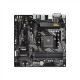 Gigabyte B550M DS3H 1.0 Processor family AMD, Processor socket AM4, DDR4 DIMM, Memory slots 4, Number of SATA connectors 4 x SATA 6Gb/s connectors, Chipset AMD B, Micro ATX