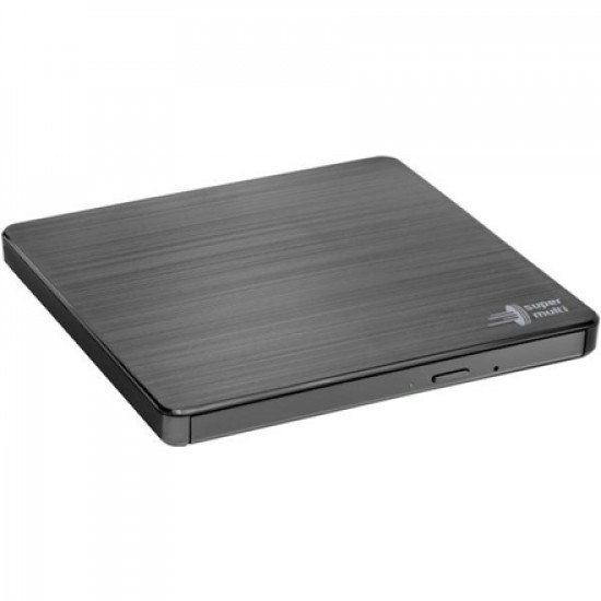 H.L Data Storage Ultra Slim Portable DVD-Writer GP60NB60 Interface USB 2.0, DVD R/RW, CD read speed 24 x, CD write speed 24 x, Black, Desktop/Notebook