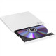 H.L Data Storage Ultra Slim Portable DVD-Writer GP60NW60 Interface USB 2.0, DVD R/RW, CD read speed 24 x, CD write speed 24 x, White, Desktop/Notebook