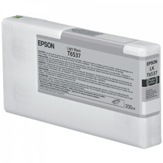 Epson T6537 Ink Cartridge, Light Black