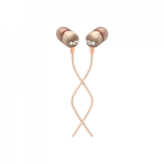 Marley Smile Jamaica Earbuds, In-Ear, Wired, Microphone, Copper