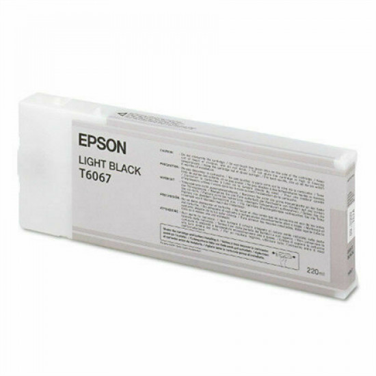 Epson T606700 Ink Cartridge, Light Black