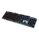 MSI GK50 Elite, Gaming keyboard, RGB LED light, US, Wired, Black/Silver