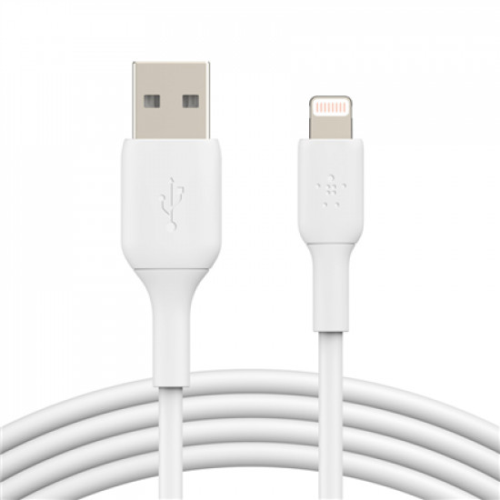 Belkin BOOST CHARGE Lightning to USB-A Cable White, 1 m