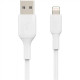 Belkin Lightning to USB-A Cable 2m BOOST CHARGE Polyvinyl Chloride, White