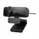 Lenovo Essential FHD Webcam Black, USB 2.0, Recommended for: Pixel perfect high definition FHD video conferencing. Two integrated mics capture audio from every angle. Wide angle 95 lens and pan/tilt, digital zoom controls. An external slicing privacy shut