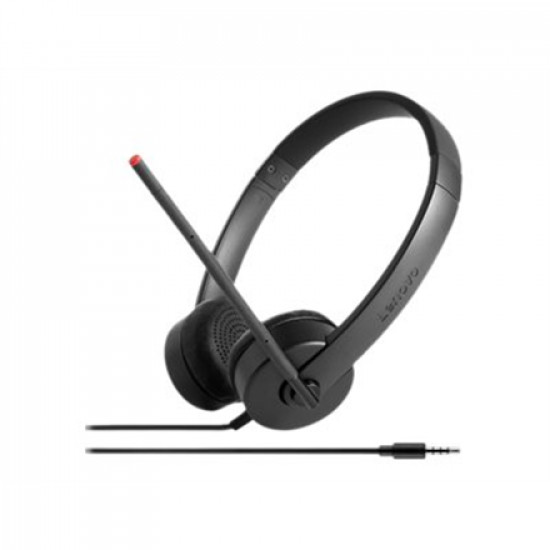 Lenovo Essential Stereo Analog Headset Essential Stereo Black