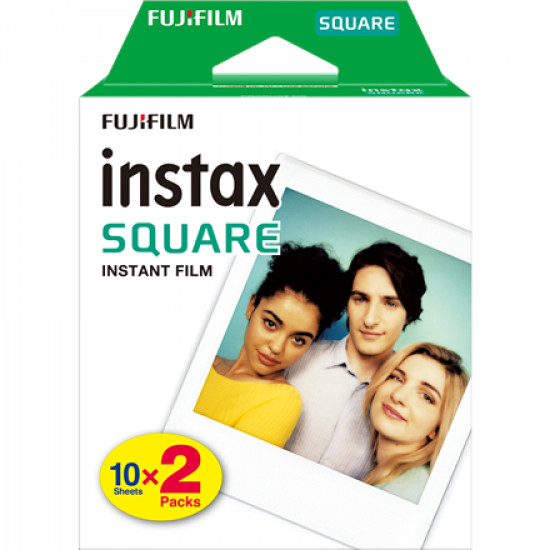 FILM INSTANT COLOR INSTAX/SQUARE GLOSSY 2X10PK FUJIFILM