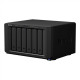 Synology Tower NAS DS1621+ up to 6 HDD/SSD Hot-Swap, Ryzen V1500B Quad Core, Processor frequency 2.2 GHz, 4 GB, DDR4, RAID 0,1,5,6,10,Hybrid, 4x1GbE, 3xUSB 3.0, 2x eSATA, Dual Fan