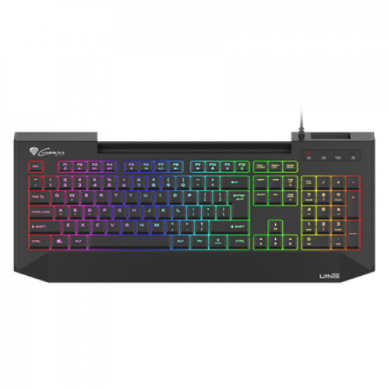 Genesis | LITH 400 | Black | Gaming keyboard | Wired | RGB LED light | US