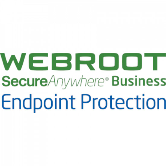 Webroot Business Endpoint Protection with GSM Console, Antivirus Business Edition, 1 year(s), License quantity 1-9 user(s)