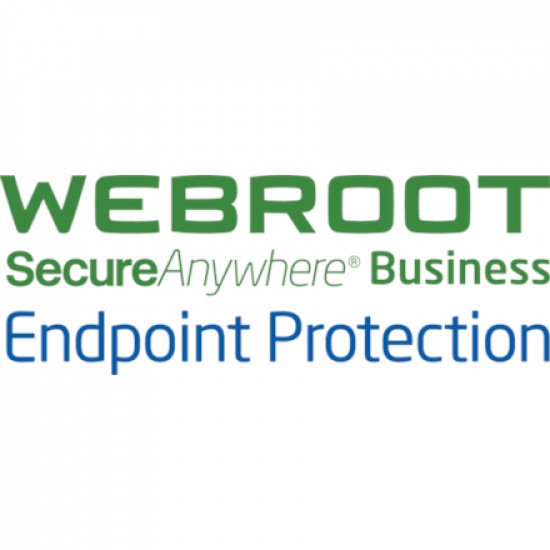 Webroot Business Endpoint Protection with GSM Console, Antivirus Business Edition, 1 year(s), License quantity 10-99 user(s)