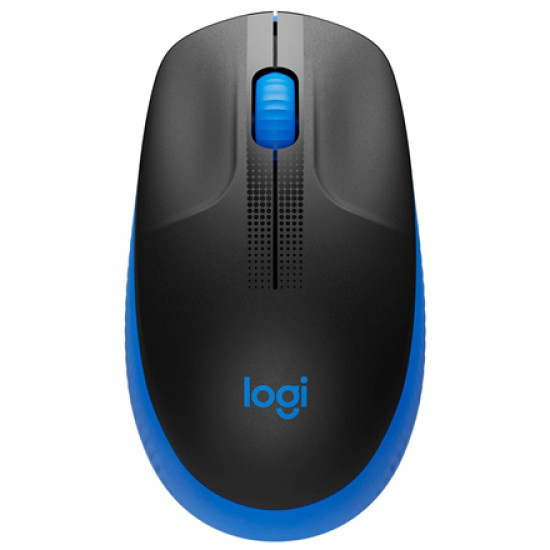 Logitech Full size Mouse M190 Wireless, Blue, USB