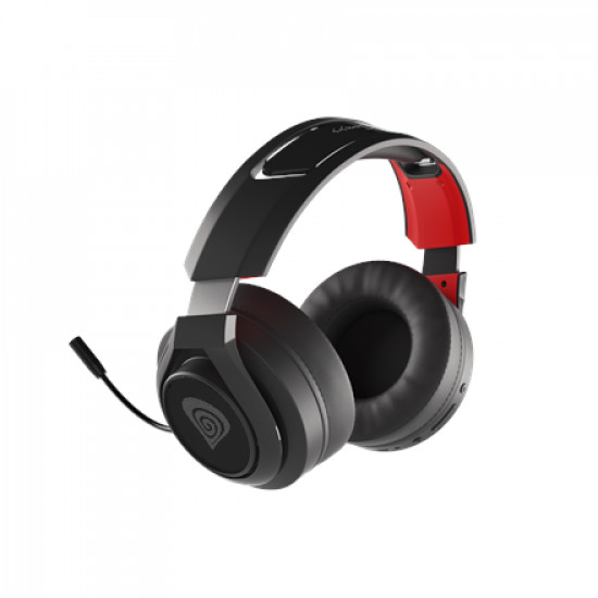 Genesis Gaming Headset Selen 400 Built-in microphone, Red/Black, Headband/On-Ear