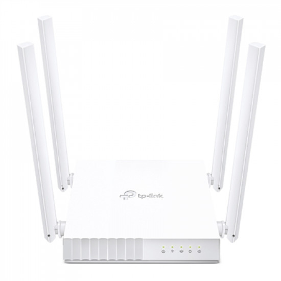 Dual Band Router | Archer C24 | 802.11ac | 300+433 Mbit/s | 10/100 Mbit/s | Ethernet LAN (RJ-45) ports 4 | Mesh Support No | MU-MiMO Yes | No mobile broadband | Antenna type 4xFixed