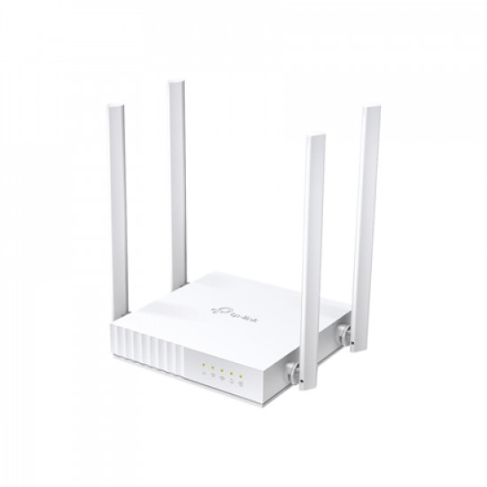 Dual Band Router | Archer C24 | 802.11ac | 300+433 Mbit/s | 10/100 Mbit/s | Ethernet LAN (RJ-45) ports 4 | Mesh Support No | MU-MiMO Yes | No mobile broadband | Antenna type 4xFixed