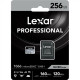 MEMORY MICRO SDXC 256GB UHS-I/W/A LMS1066256G-BNANG LEXAR