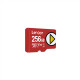 Lexar Play UHS-I MicroSDXC, 256 GB, Flash memory class 10, Red, 150 MB/s