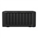 Synology Tower NAS DS1821+ Up to 8 HDD/SSD Hot-Swap, Ryzen V1500B Quad Core, Processor frequency 2.2 GHz, 4 GB, DDR4, RAID 0,1,5,6,10,Hybrid, 4x1GbE, 4xUSB 3.0, 2x eSATA, 1x PCIe, Dual Fan