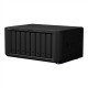 Synology Tower NAS DS1821+ Up to 8 HDD/SSD Hot-Swap, Ryzen V1500B Quad Core, Processor frequency 2.2 GHz, 4 GB, DDR4, RAID 0,1,5,6,10,Hybrid, 4x1GbE, 4xUSB 3.0, 2x eSATA, 1x PCIe, Dual Fan