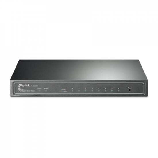 TP-LINK JetStream 8-Port Gigabit Smart Switch TL-SG2008P Web Managed, Desktop, Power supply type External