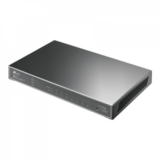 Switch|TP-LINK|Omada|TL-SG2008P|Type L2+|Desktop/pedestal|8x10Base-T / 100Base-TX / 1000Base-T|PoE+ ports 4|62 Watts|TL-SG2008P