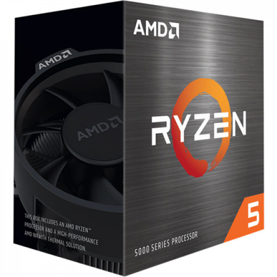 AMD Ryzen 5 5600X, 3.7 GHz, AM4, Processor threads 12, AMD, Processor cores 6