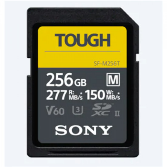 Sony 256GB SDXC Class10 UHS-II U3 V60 Tough Memory Card