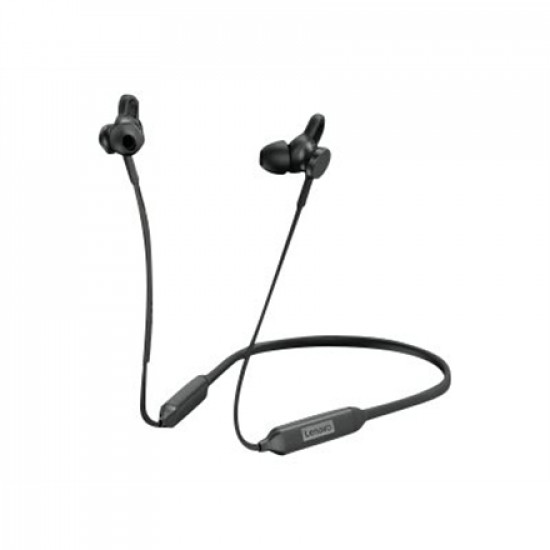 Lenovo Bluetooth In ear Headphones Built-in microphone, In Ear 5.0 Bluetooth connectivity headset. Clear audio for VoIP calls with comfort wear. Support 10 hours of meeting or music playing time, 100 hours of extra long standby time. Two devices can be co