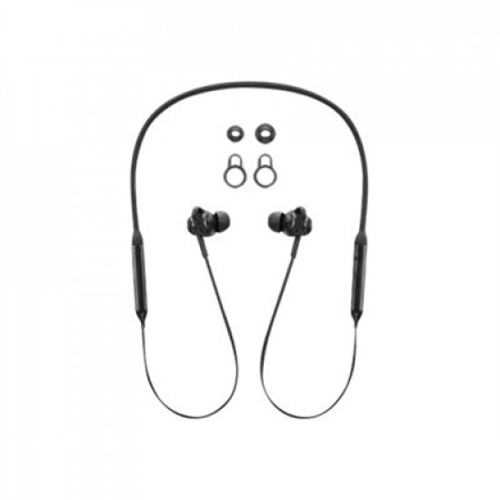 Lenovo Bluetooth In ear Headphones Built-in microphone, In Ear 5.0 Bluetooth connectivity headset. Clear audio for VoIP calls with comfort wear. Support 10 hours of meeting or music playing time, 100 hours of extra long standby time. Two devices can be co