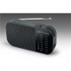 Muse M-025 R, Portable radio, Black