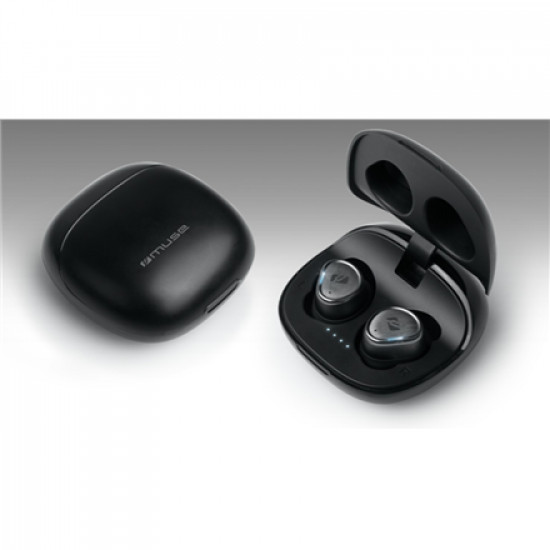 Muse Earphones M-290 TWS True Wireless In-ear, Microphone, Wireless connection, Black