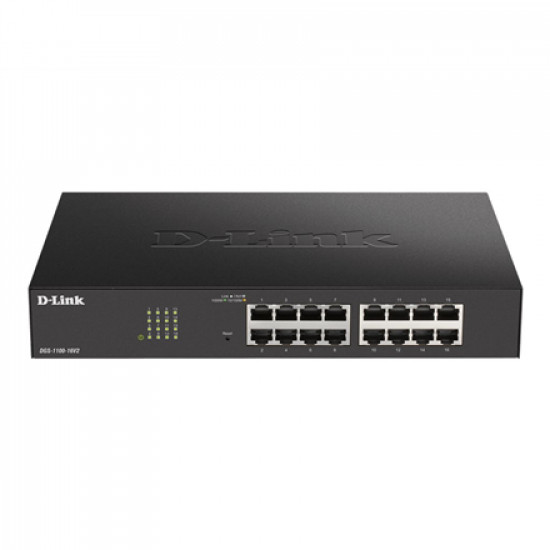 D-Link DGS-1100-16V2 Sw itch Smart 16xGE