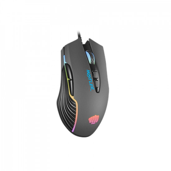 Fury Gaming Mouse Fury Hustler Wired, 500-6400 DPI, Black