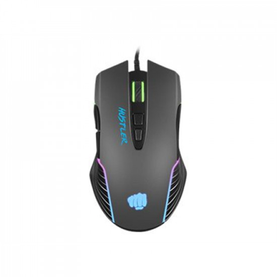 Fury Gaming Mouse Fury Hustler Wired, 500-6400 DPI, Black