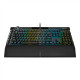 Corsair K100 RGB Optical Mechanical Gaming Keyboard, US, Wired, Black/Red