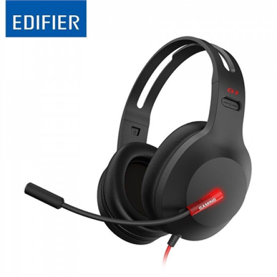 Edifier Gaming Headset G1 Over-ear, Microphone, Black